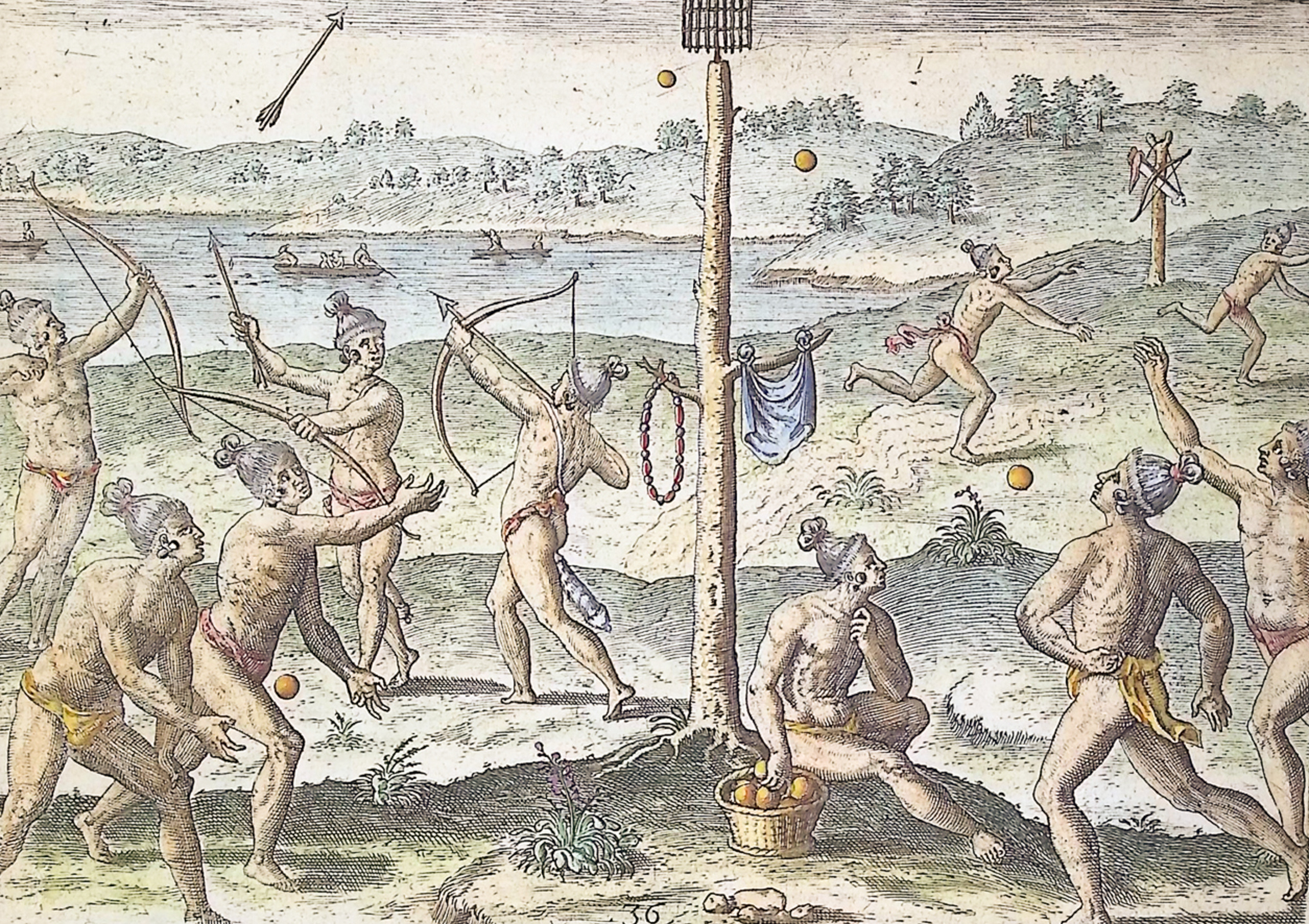 De Bry - Florida - The youth at their exercises