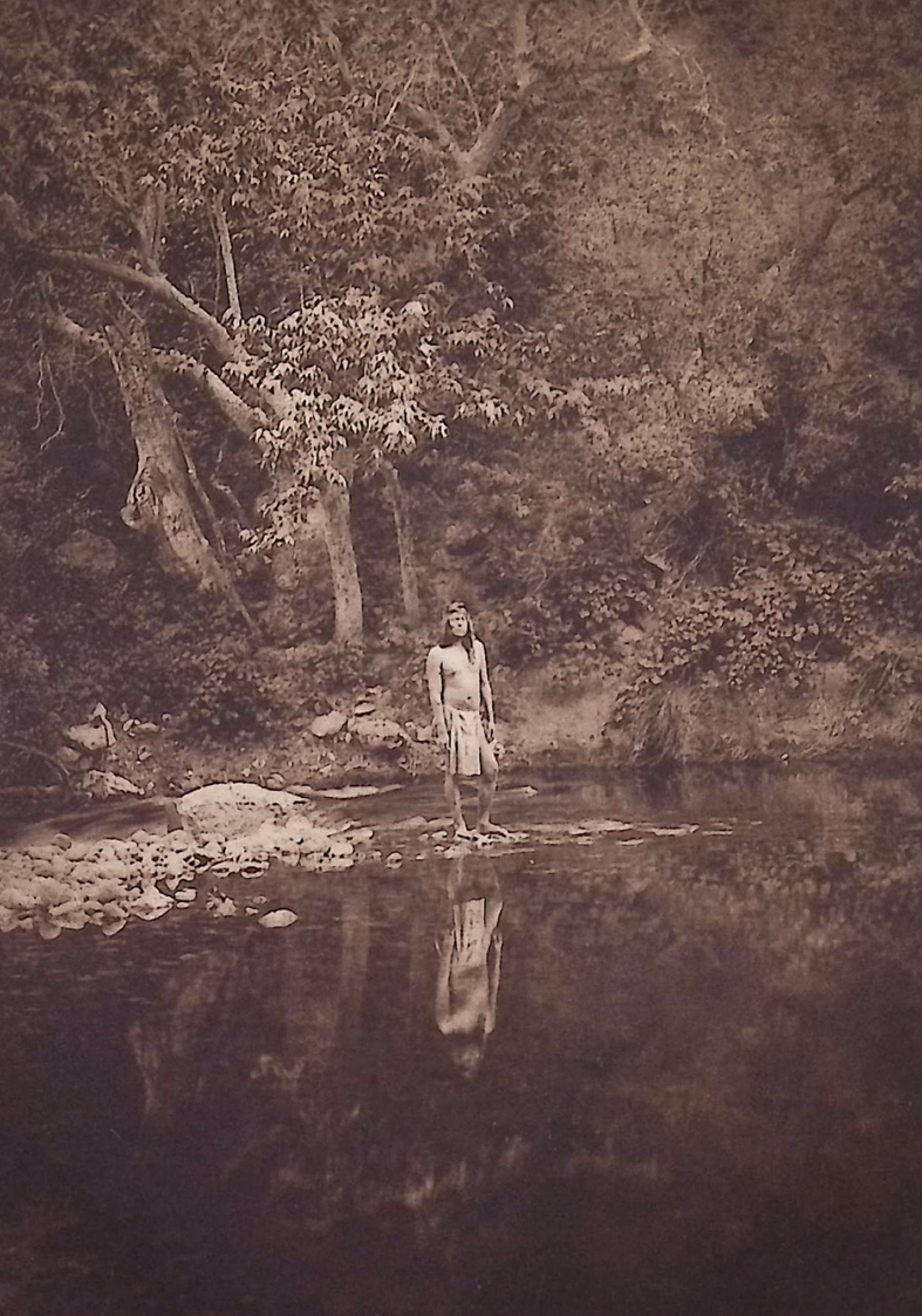 Edward Curtis - The Pool - Apache