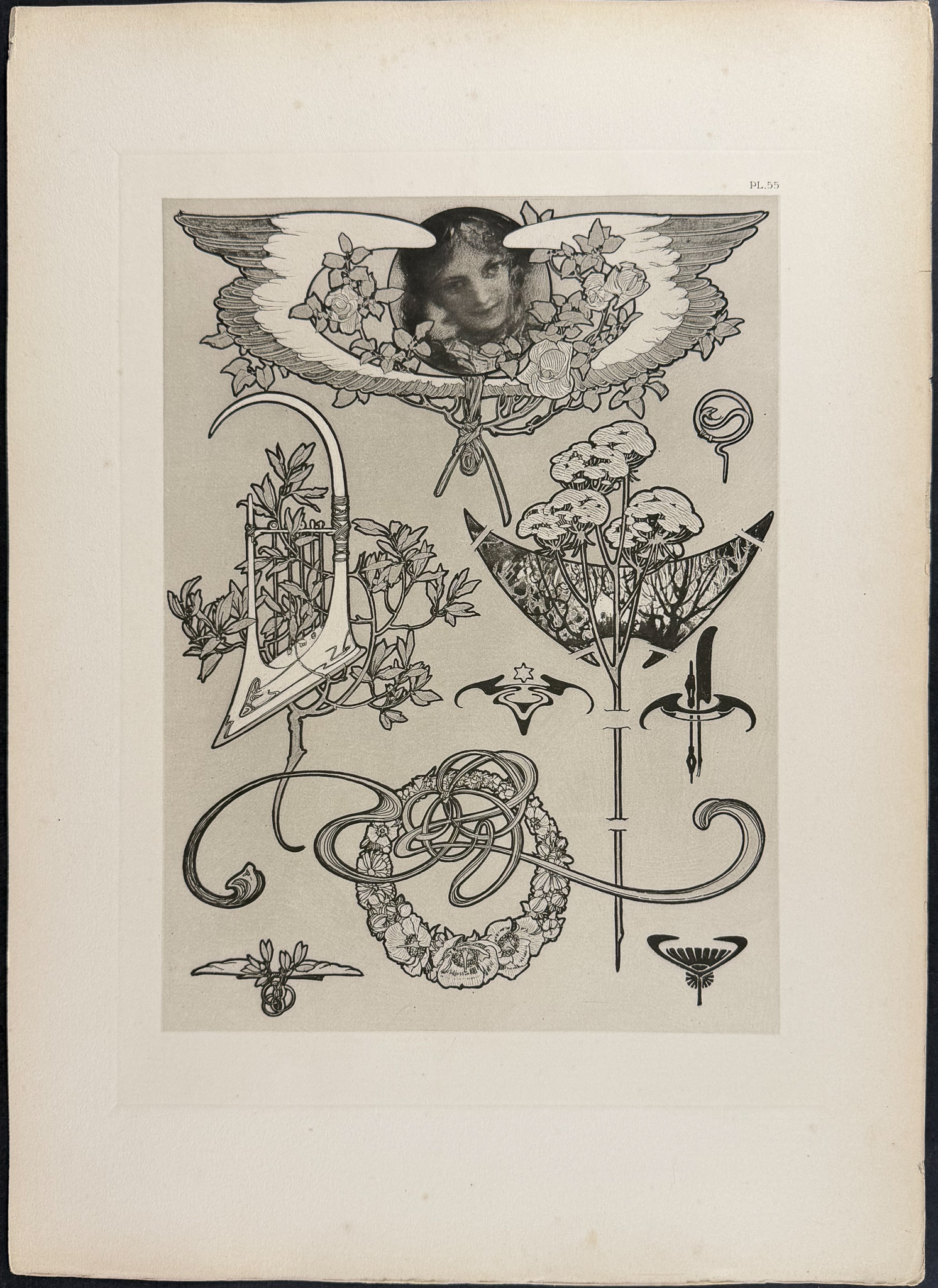 Mucha, Folio - Pair of Lithographs of Design, Decor, Accessories