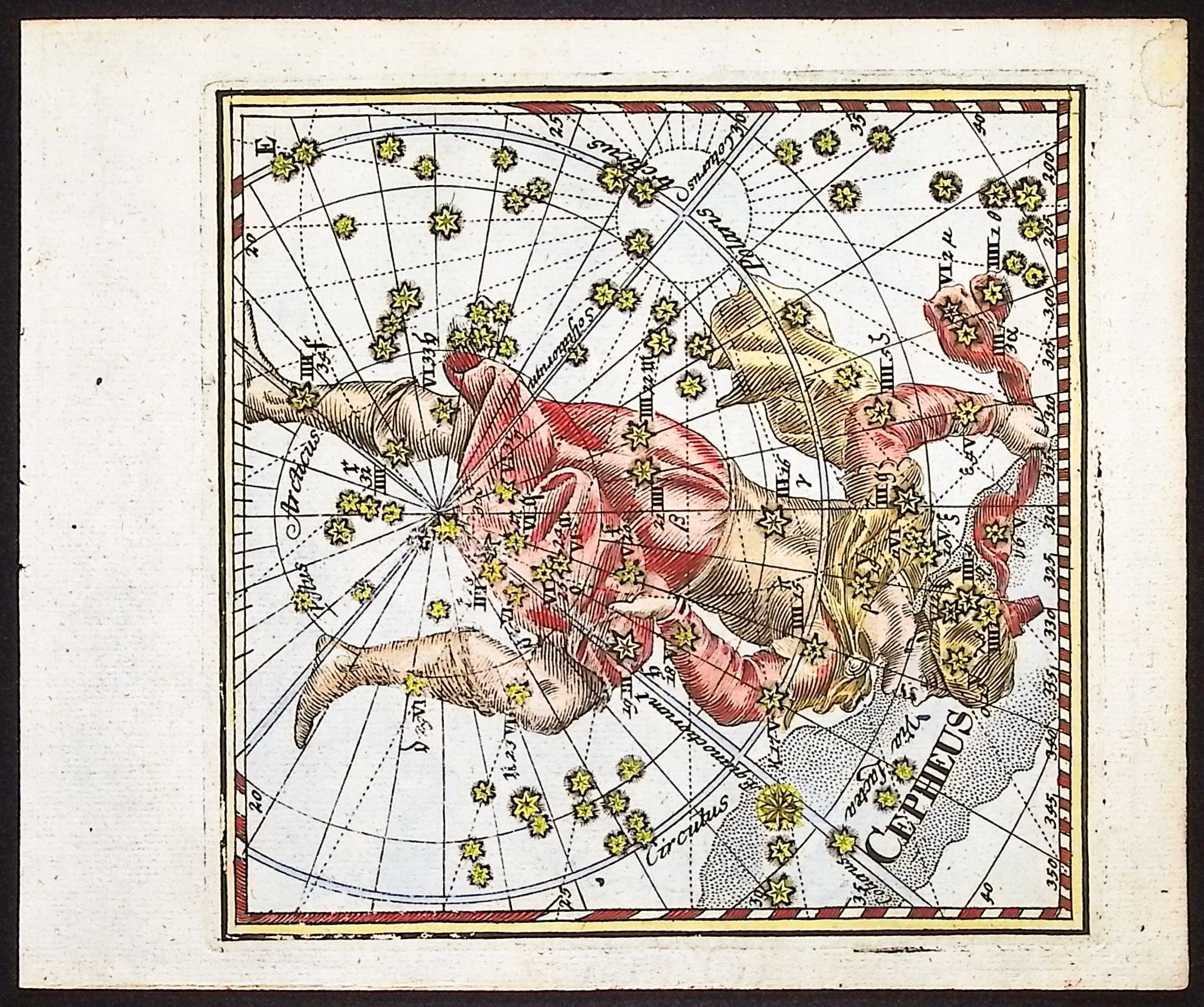 Thomas - Constellation or Celestial Chart of Cepheus