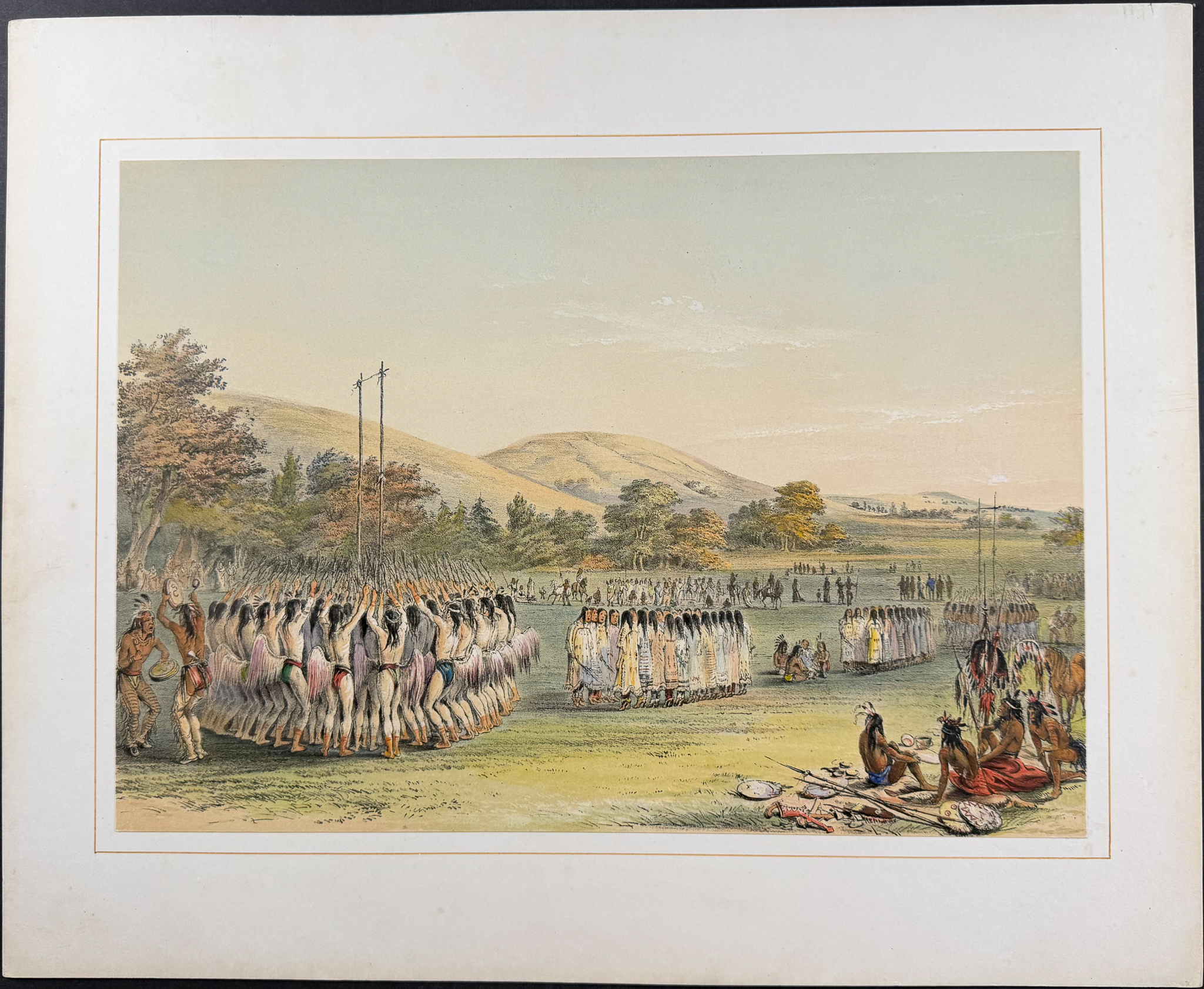 Catlin, Folio, On Card - Ball-Play Dance