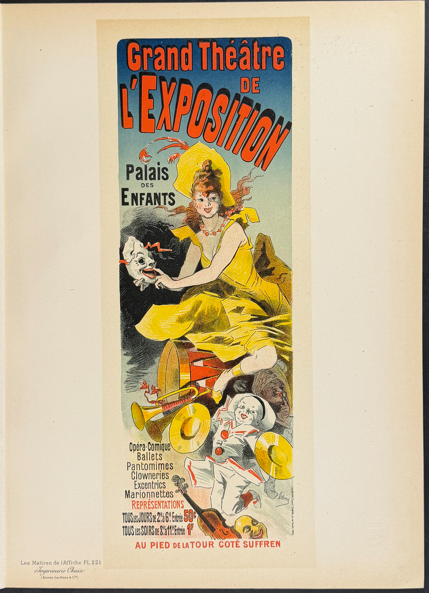 Maitres Affiches - 5 Poster Lithographs