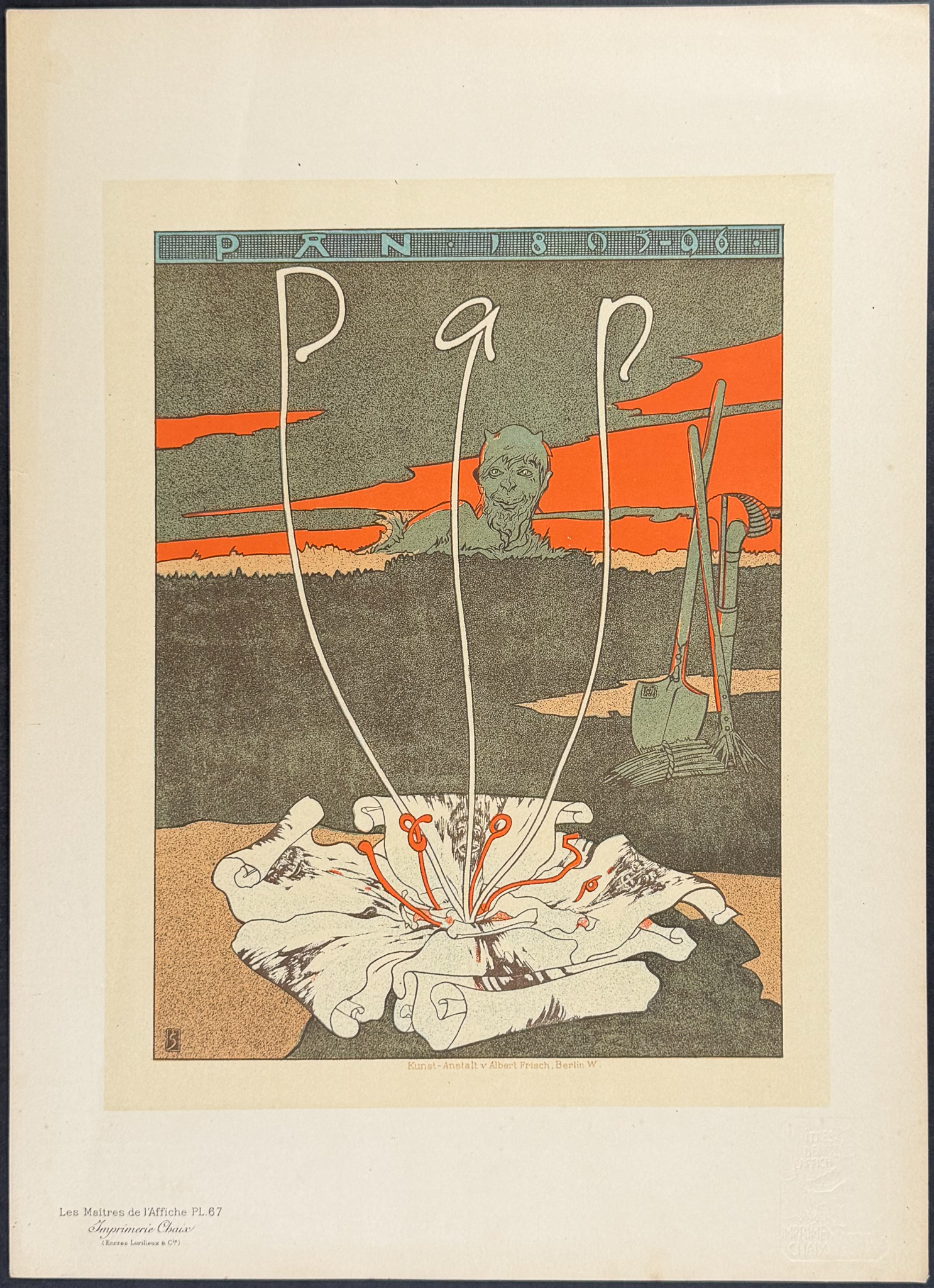 Maitres Affiches - 5 Poster Lithographs