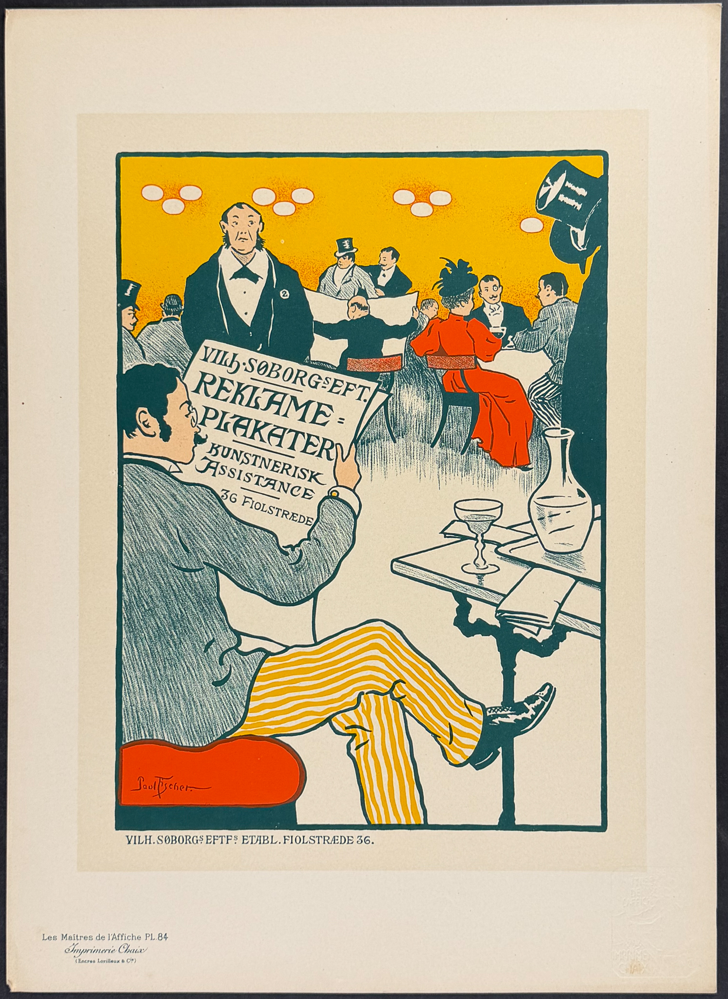 Maitres Affiches - 5 Poster Lithographs