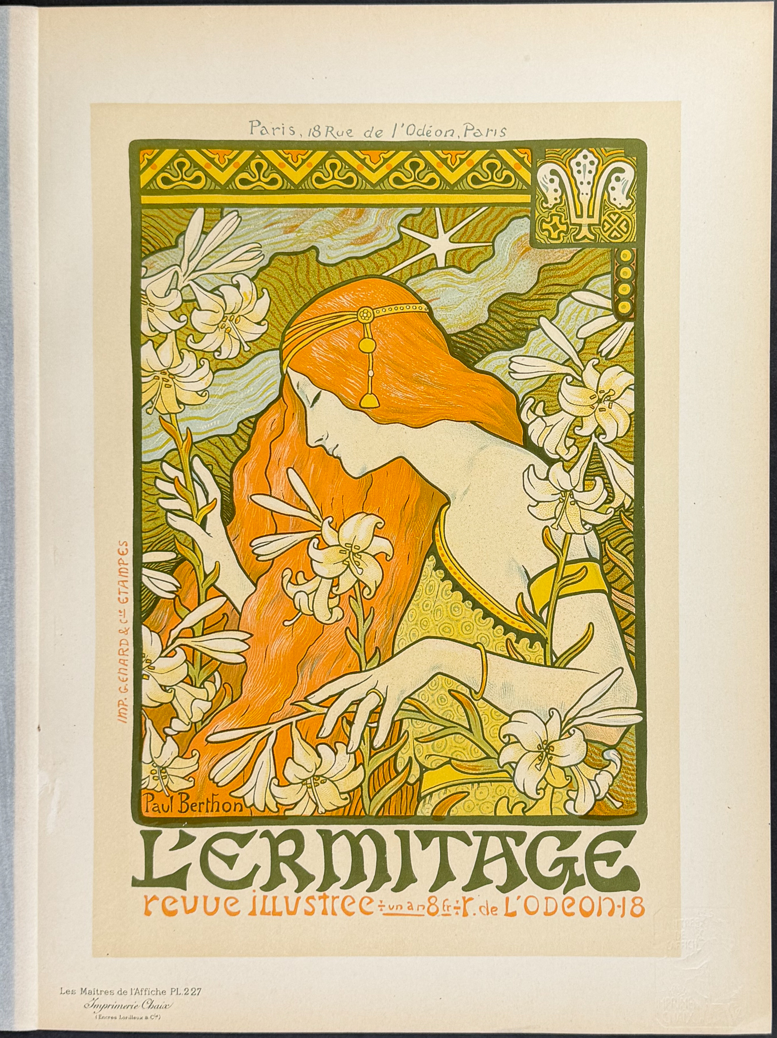 Maitres Affiches - 4 Poster Lithographs
