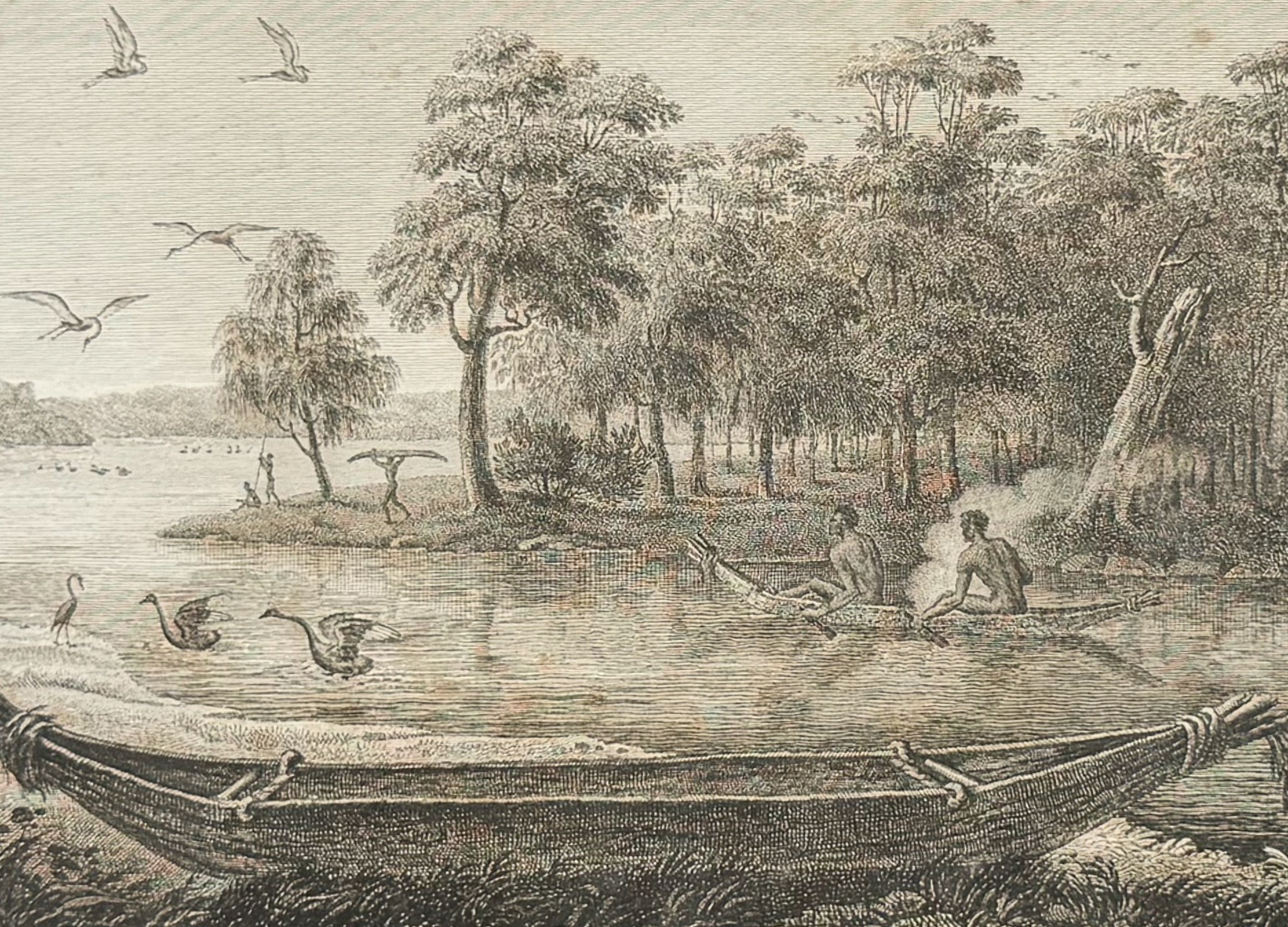 Peron & Freycinet - Navigation & Canoe [Australia, New Holland]