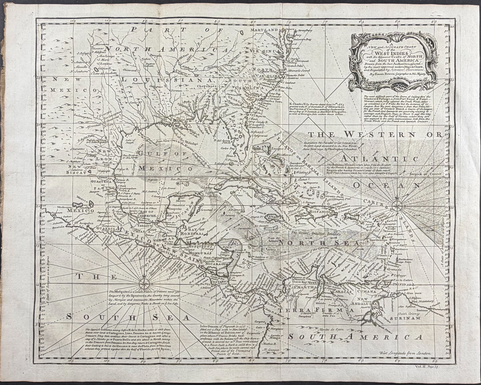 Harris - Map of the West Indies or Caribbean