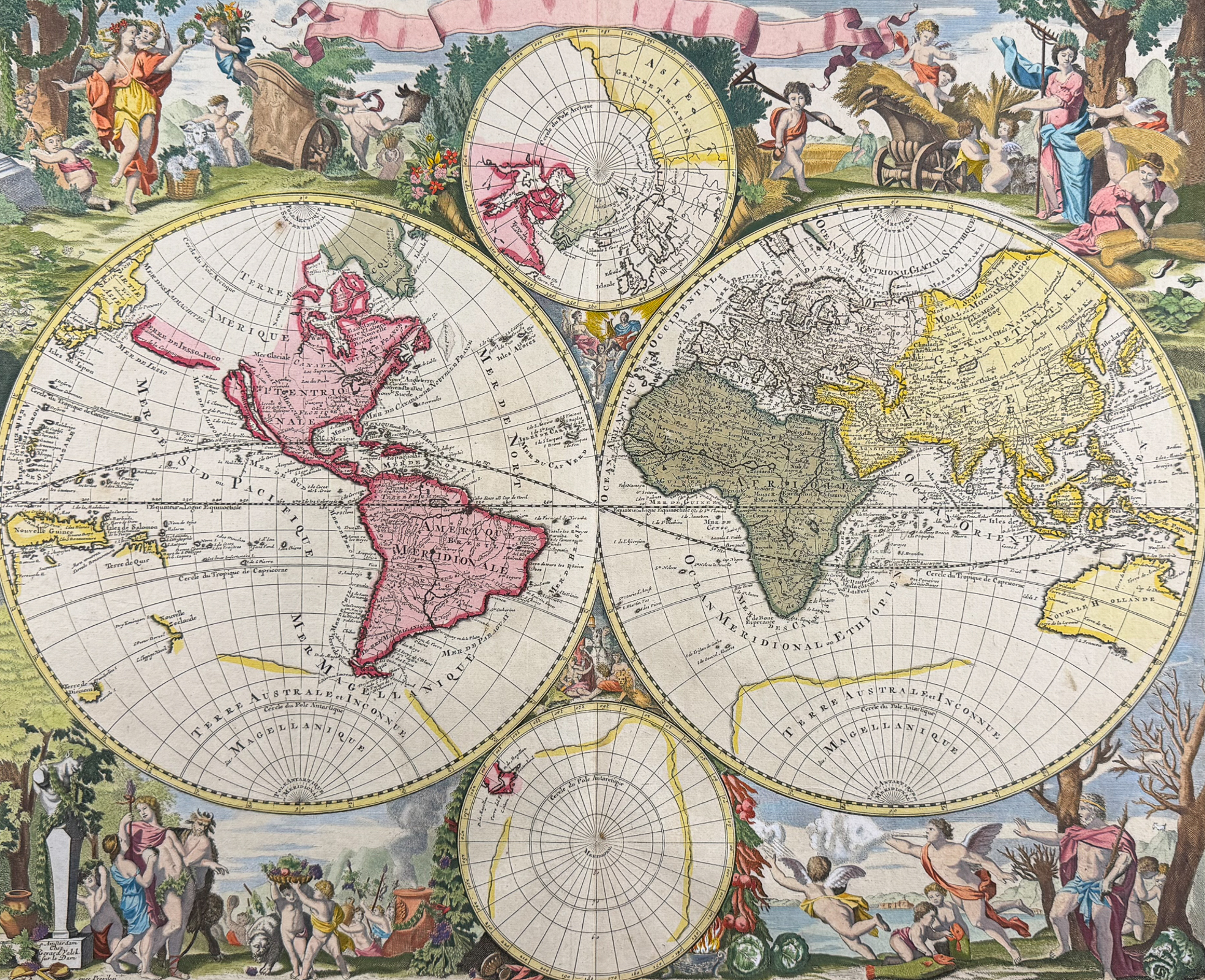 Valck - Map of the World