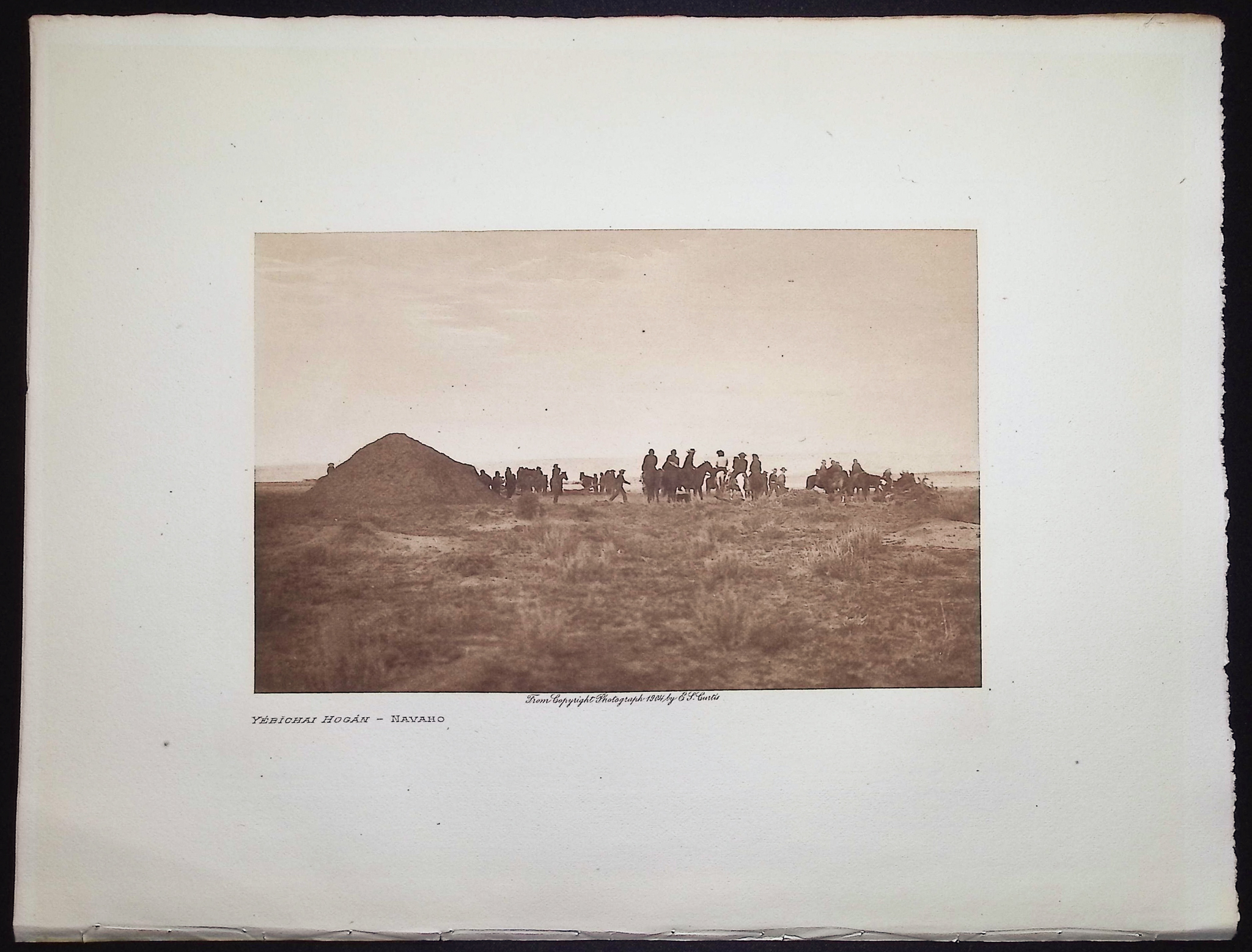 Edward Curtis - Yebichai Hogan - Navaho