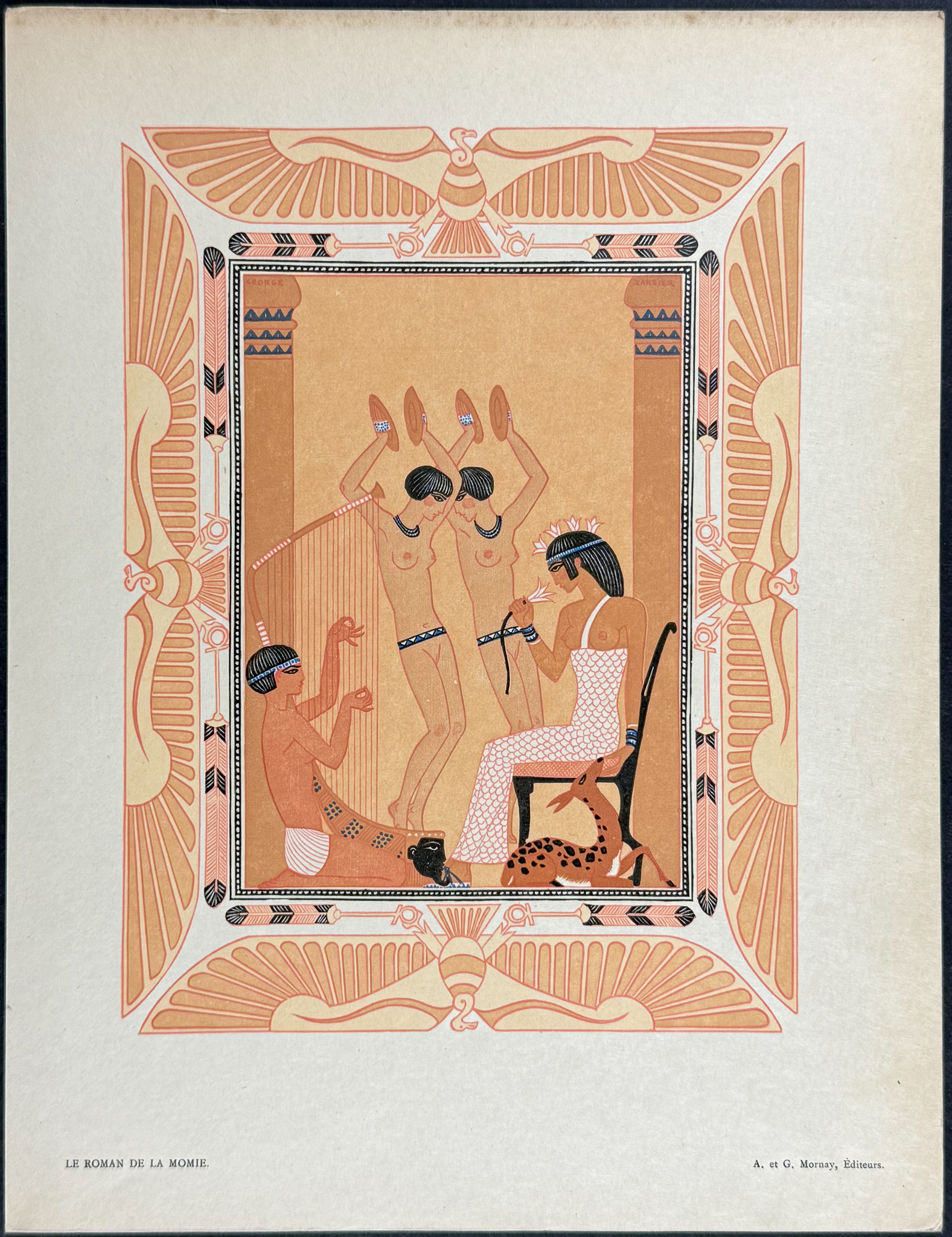 Babou after Barbier- Le Roman de la Momie