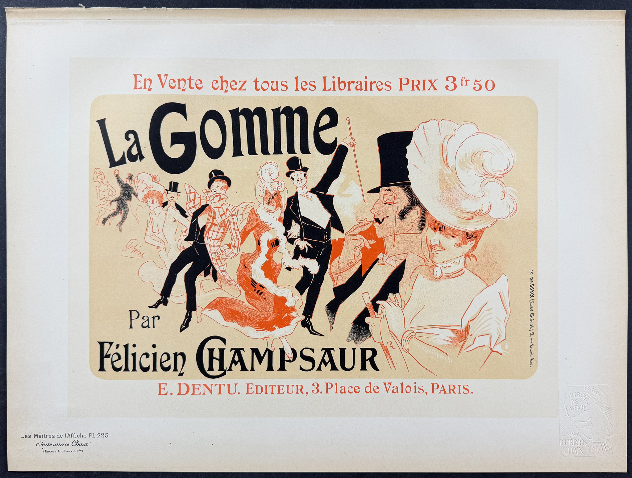 Maitres Affiches - 5 Poster Lithographs