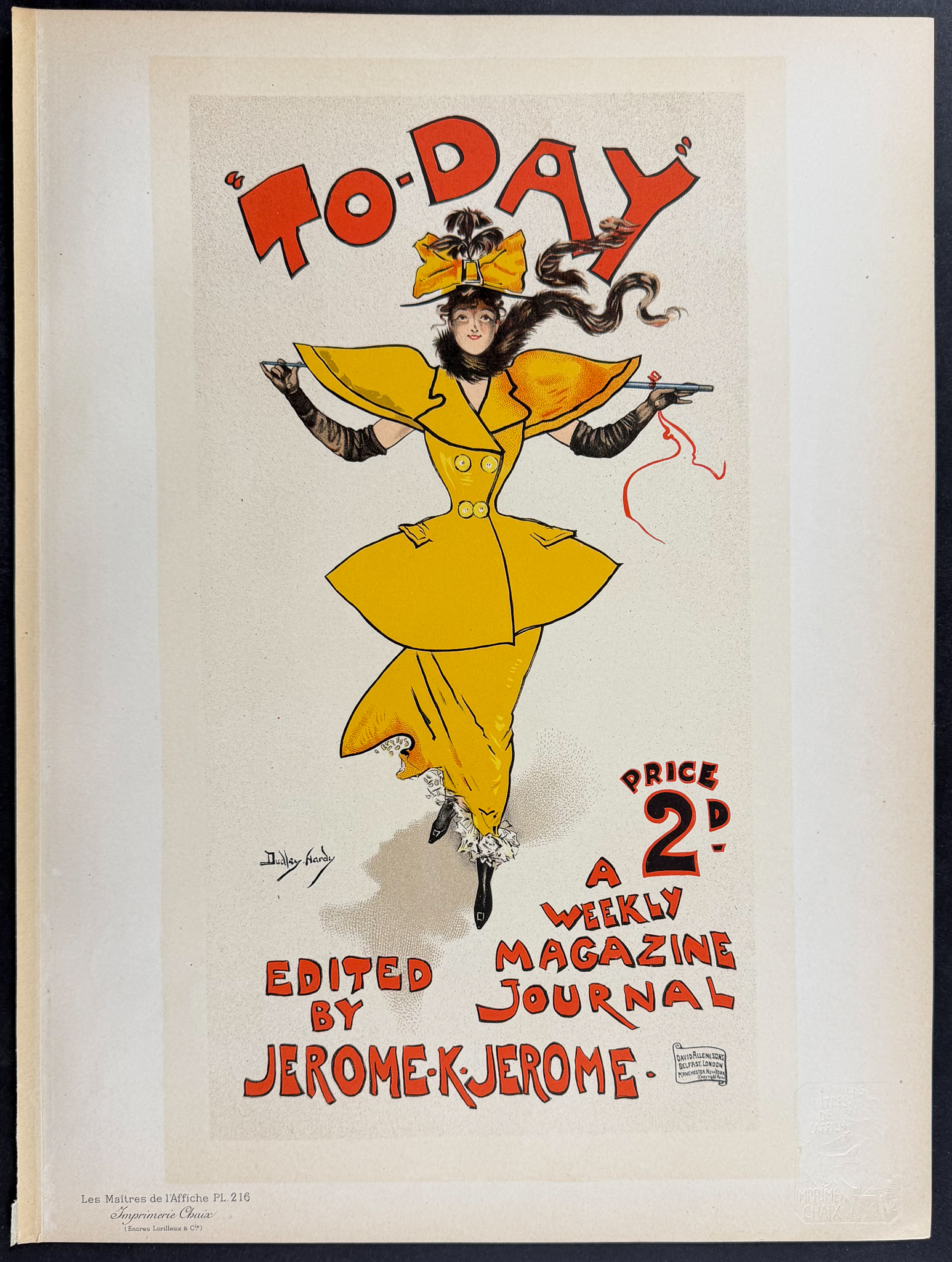Maitres Affiches - 5 Poster Lithographs