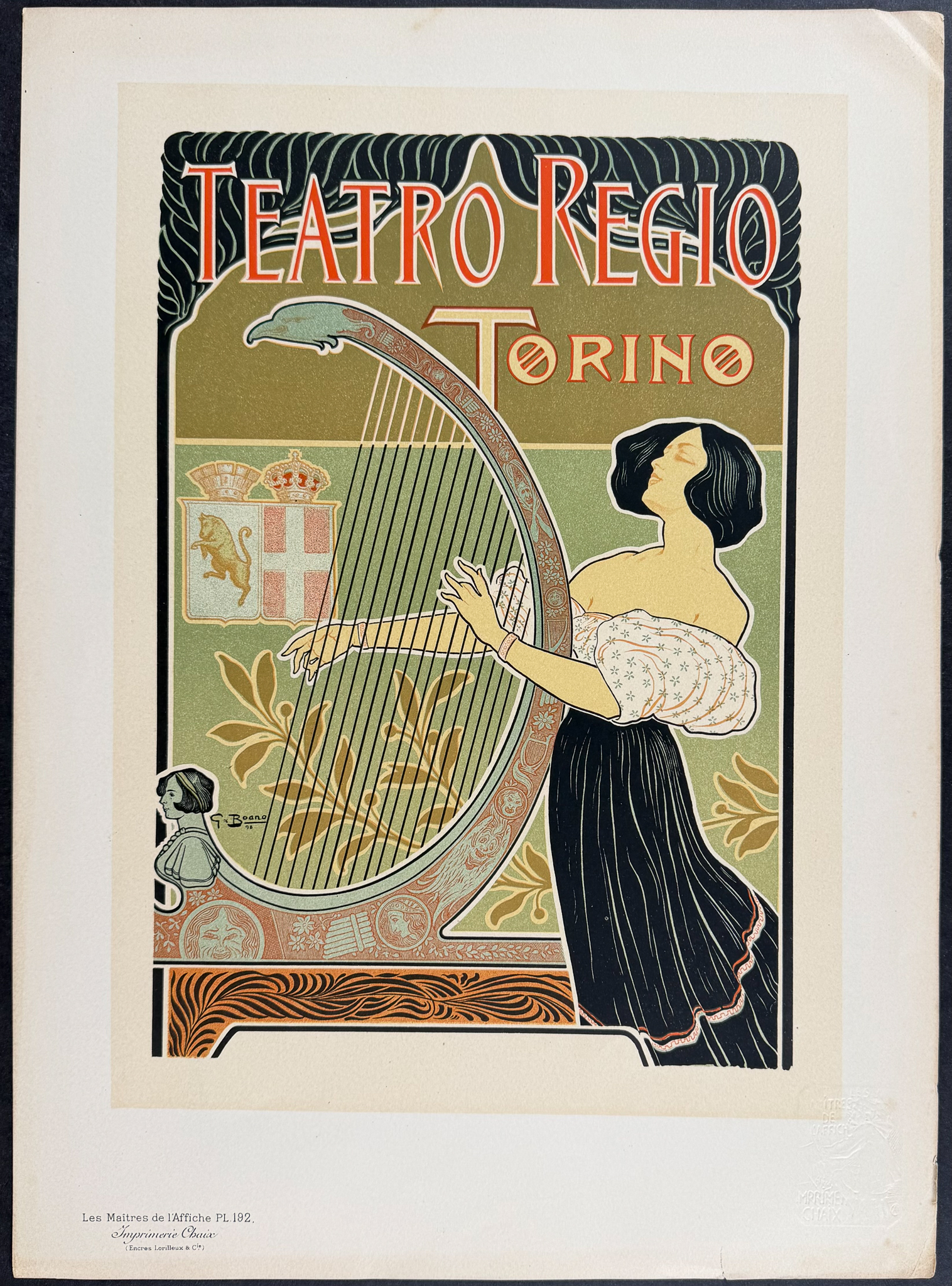 Maitres Affiches - 5 Poster Lithographs