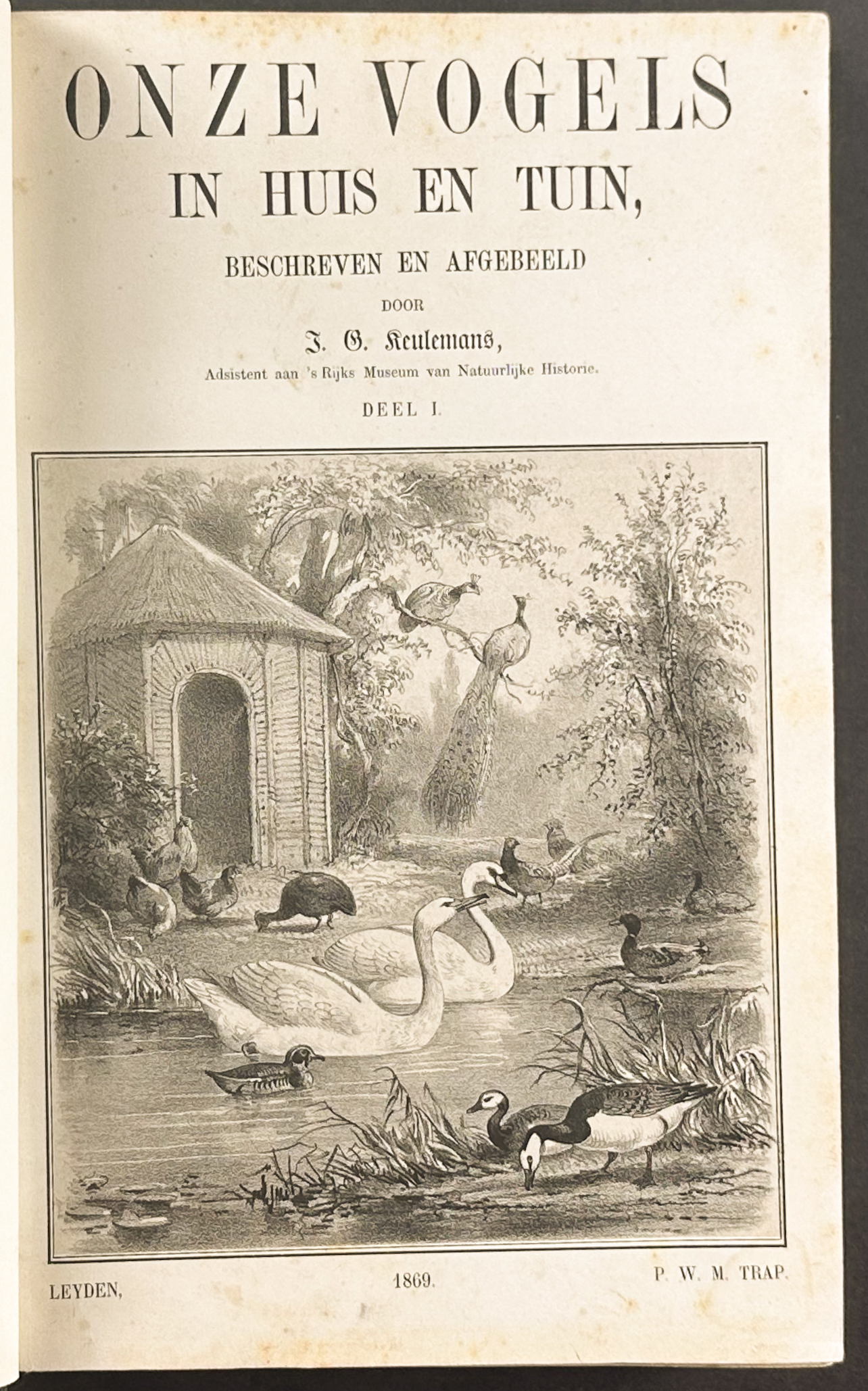 Keulemans' Onze Vogel - Three Volumes with 200 Originally Hand-colored Lithographs