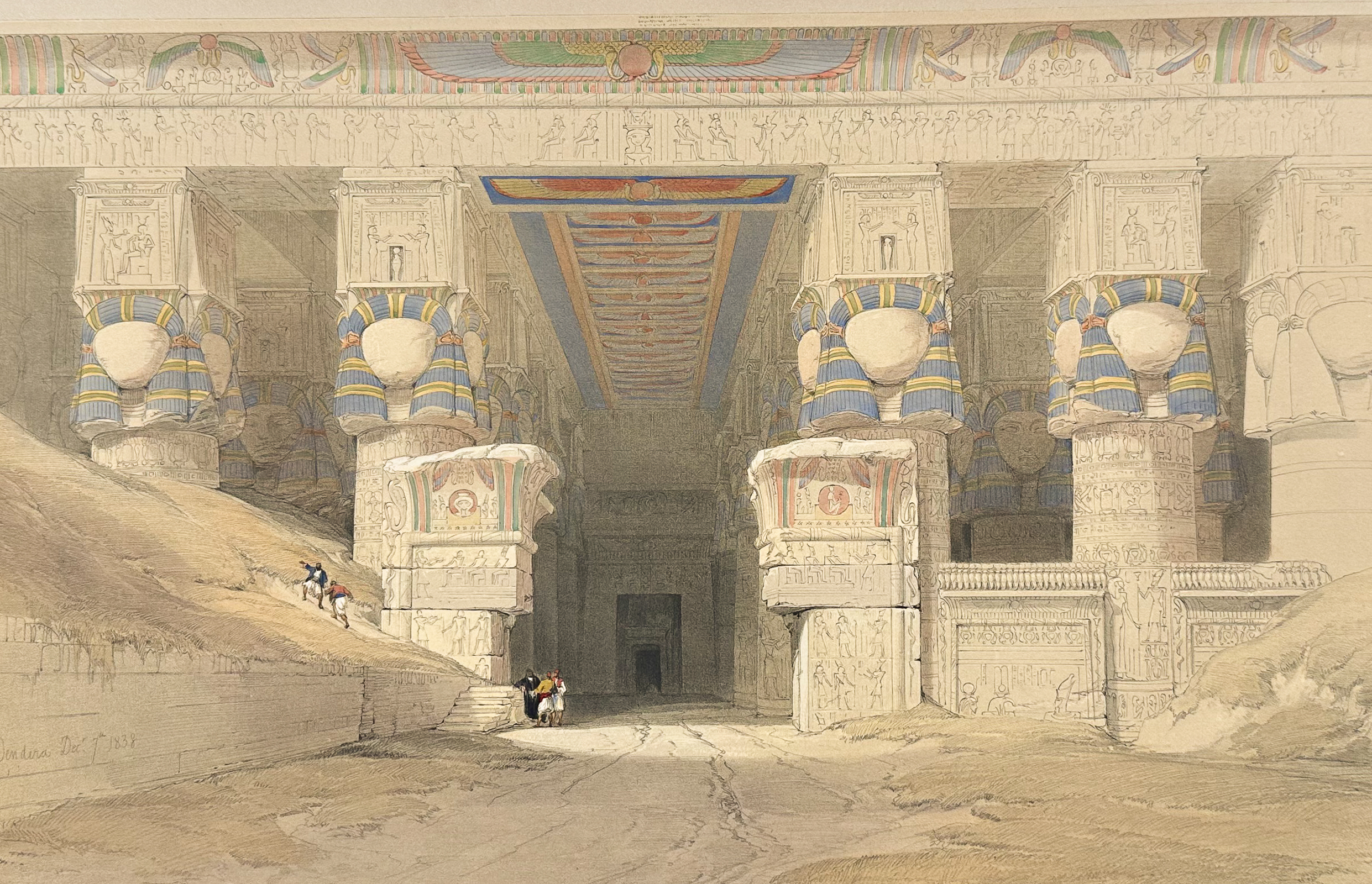 David Roberts - Dendera