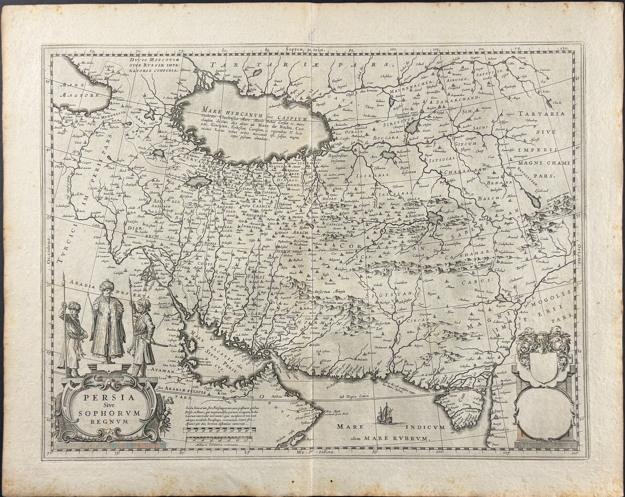 Blaeu - Map of Persia