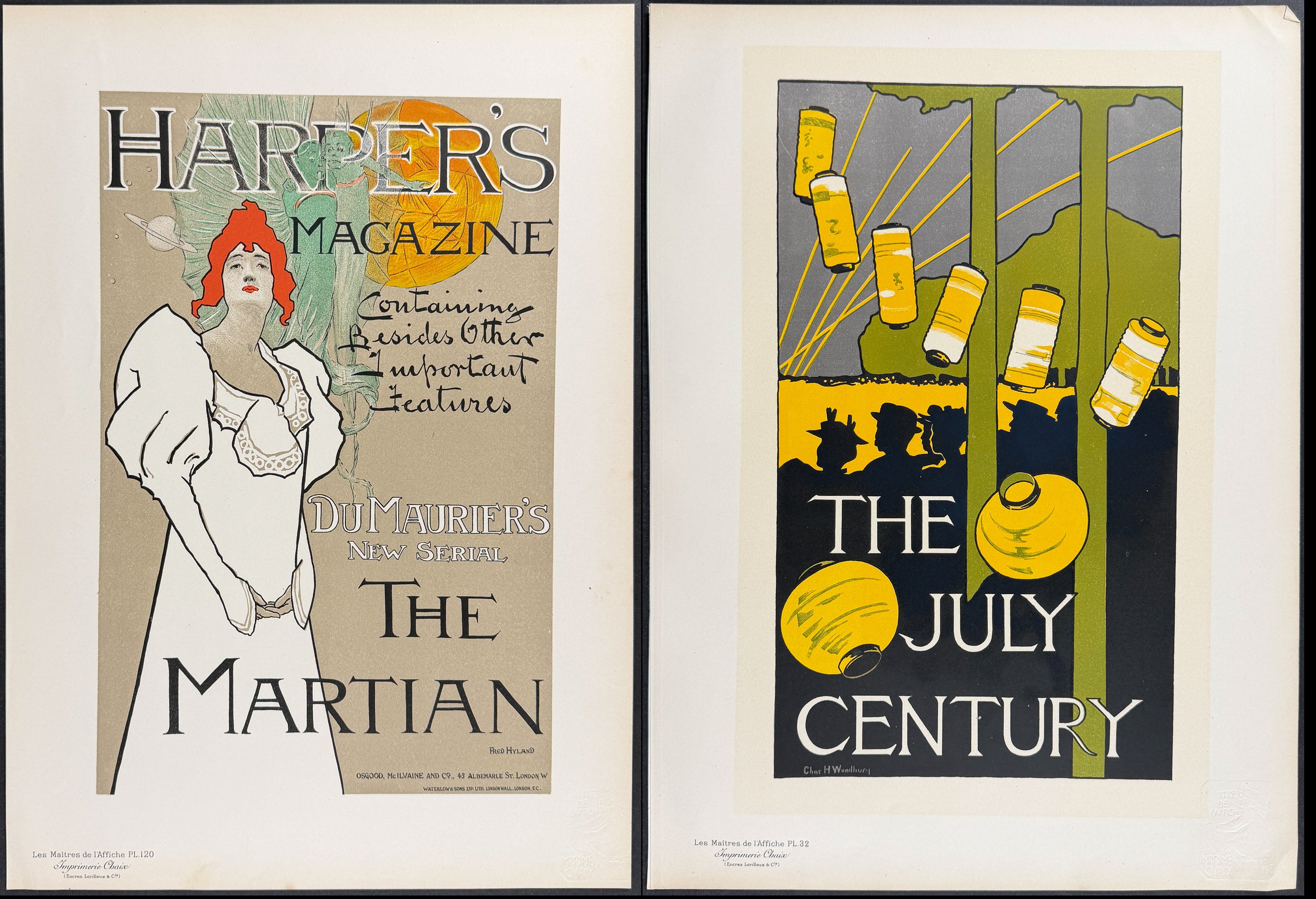 Maitres Affiches - 6 Poster Lithographs