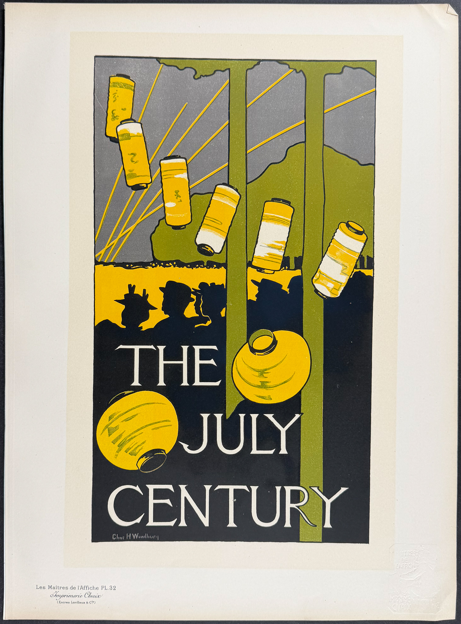 Maitres Affiches - 6 Poster Lithographs