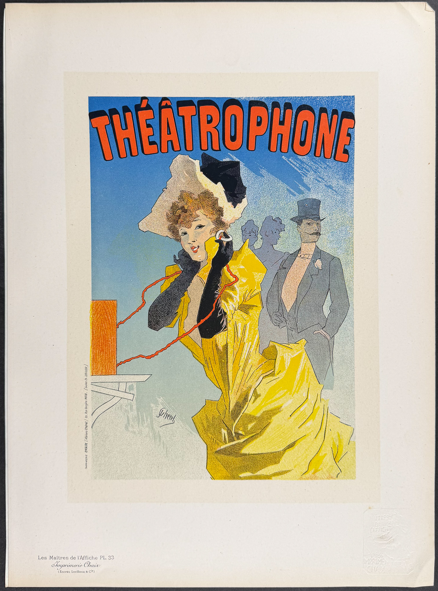 Maitres Affiches - 6 Poster Lithographs