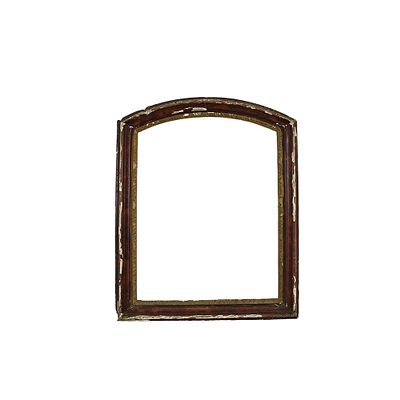 CORNICE - CORNICE in legno laccata e dorata, mancanze e usure del tempo maestranze siciliane primi 