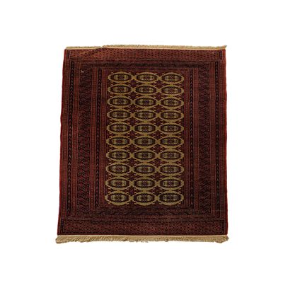 TAPPETO ORIENTALE TURKEMAN - TAPPETO ORIENTALE TURKEMAN lana su cotone annodato a mano campo 