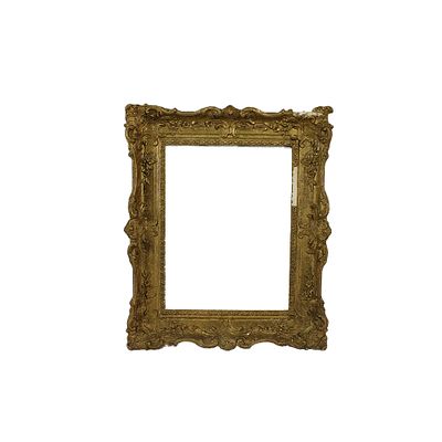 CORNICE DI GUSTO SETTECENTESCO - CORNICE DI GUSTO SETTECENTESCO in legno e pastiglia dorata 