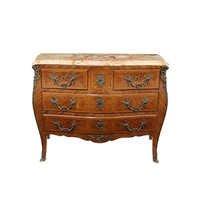 CASSETTONE DI GUSTO LUIGI XV - CASSETTONE DI GUSTO LUIGI XV in palissandro a 2 cassetti nella 