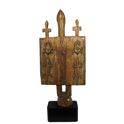 KALAO SETIEN - KALAO SETIEN etnia Senufo in legno patina naturale, Il setien &egrave; uno degli 