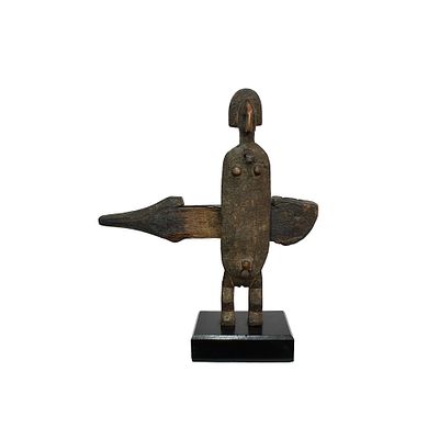 CHIUSURA DI PORTA A PALETTO TAKOGURO - CHIUSURA DI PORTA A PALETTO TAKOGURO etnia Bamana in legno 