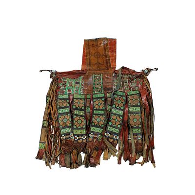 SACCA DA SELLA DJEBIRA TUAREGH DEL DELTA - SACCA DA SELLA DJEBIRA TUAREGH DEL DELTA in pelle 