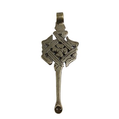 NETTA ORECCHIE AMHARA E OROMO - NETTA ORECCHIE AMHARA E OROMO in metallo argentato, utilizzato per 