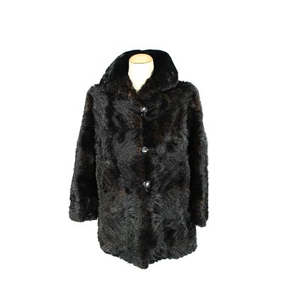 PELLICCIA DI MARMOTTA LAVORAZIONE AD EFFETTO VISONE - PELLICCIA DI MARMOTTA LAVORAZIONE AD EFFETTO 