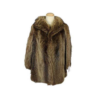 PELLICCIA IN VOLPE ROSSA NATURALE MODELLO A TRE QUARTI - PELLICCIA IN VOLPE ROSSA NATURALE MODELLO 