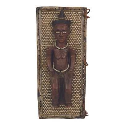 PANNELLO DI PORTA KHENENE BEPENDE ORIENTALI - PANNELLO DI PORTA KHENENE BEPENDE ORIENTALI figura 