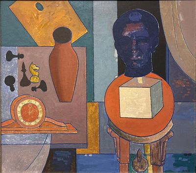 [БЛАГОТВОРИТЕЛЬНЫЙ ЛОТ] Сухоруков Юрий Николаевич (род. 1953). &laquo;Натюрморт&raquo;, 1989 год. Холст 