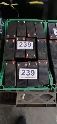 Bateria para UPS, sistema de redes, CCTV, 12v, 9.0Ah. Leoch — 24 unidades