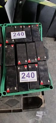 Bateria para UPS, sistema de redes, CCTV, 12v, 9.0Ah. Leoch — 31 unidades