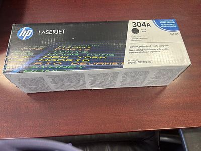 Toner 304A PRETO. Uma (1) unidade