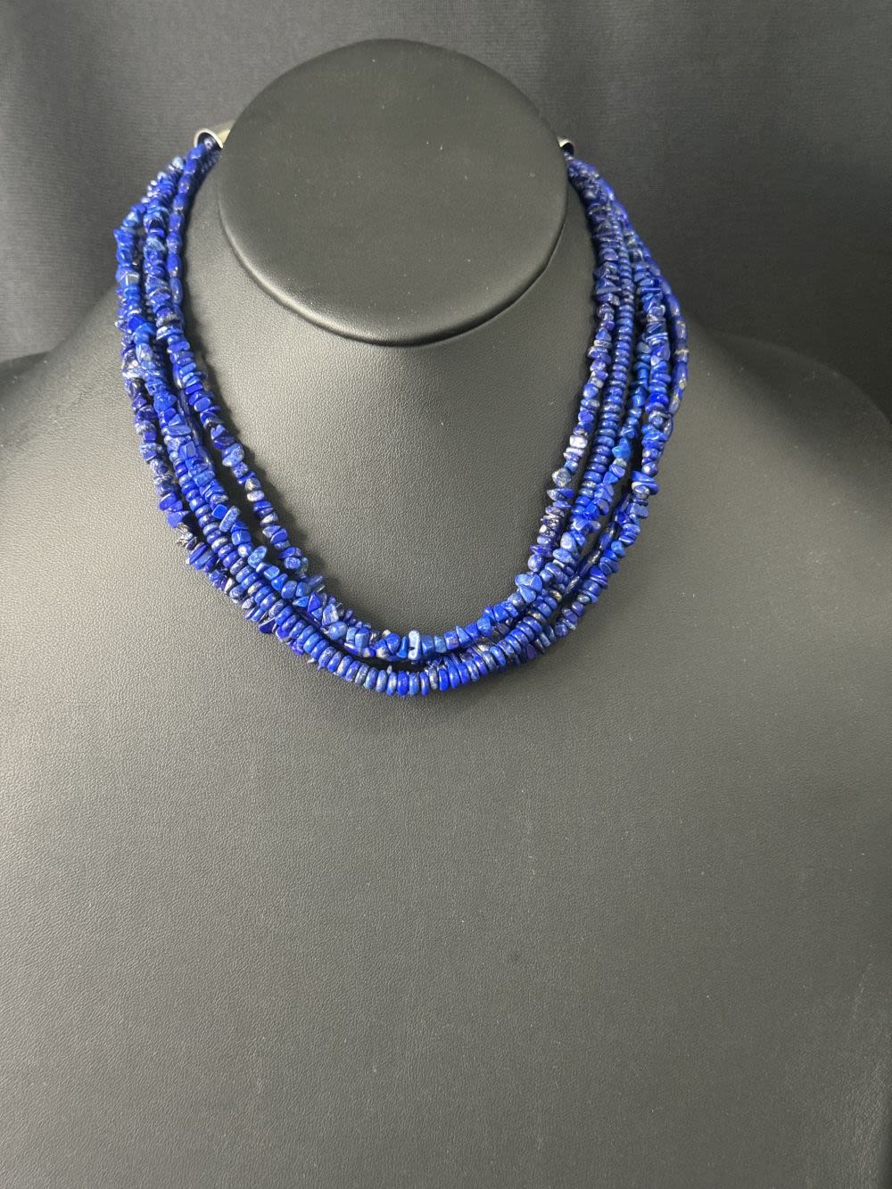 Lot 21: Lapis Five Strand Necklace