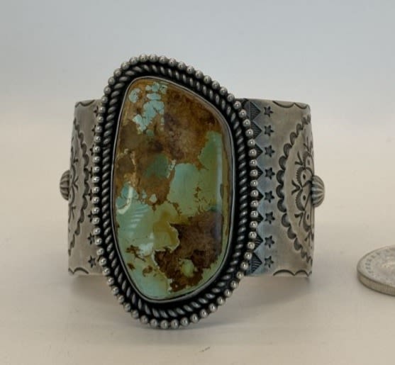 Lot 35: Ronald Tom Royston Turquoise Cuff