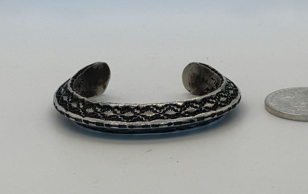 Lot 79: Sunshine Reeves Sterling Silver Cuff