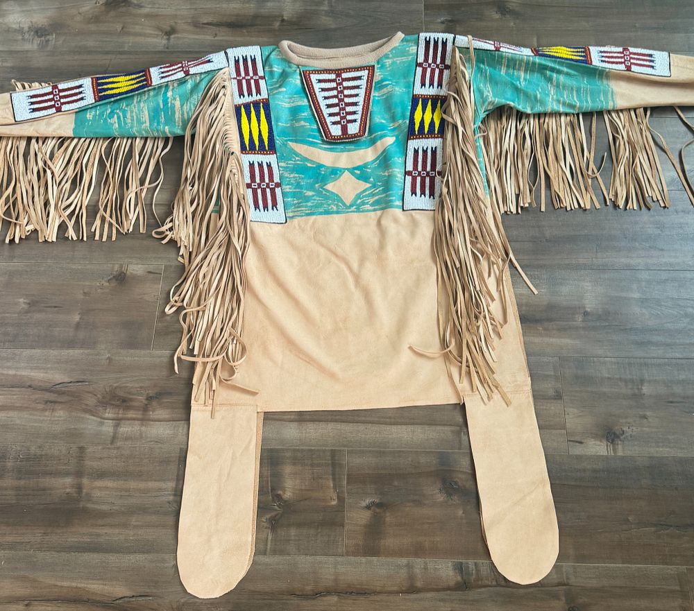 Lot 20: Native American Style War Shirt