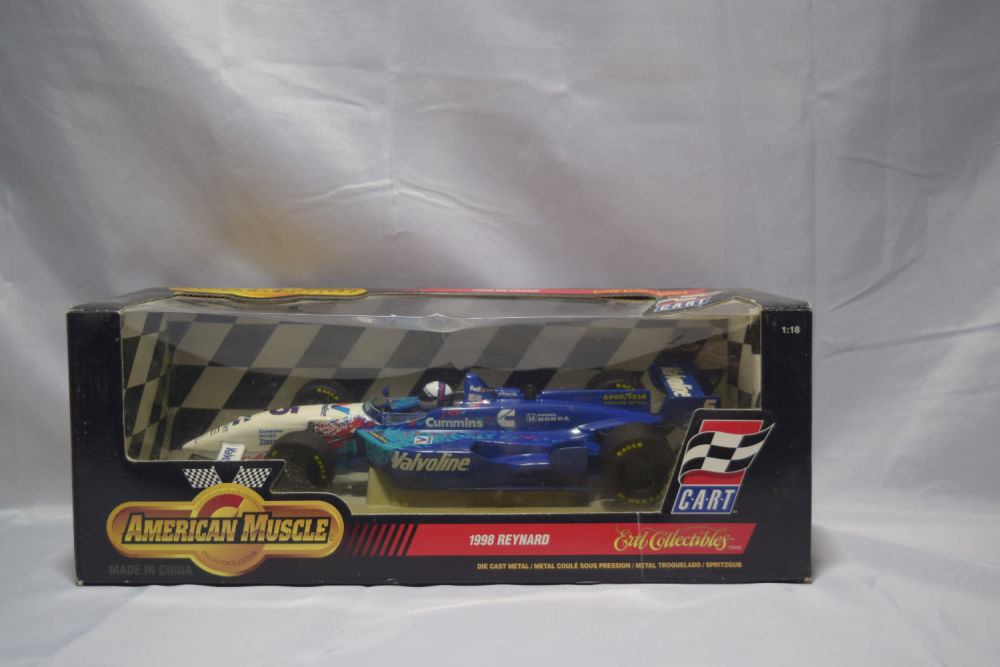 Lot 163: 1:18 S AMERICAN MUSCLE 1998 REYNARD VALVOLINE BLUE REPLIC