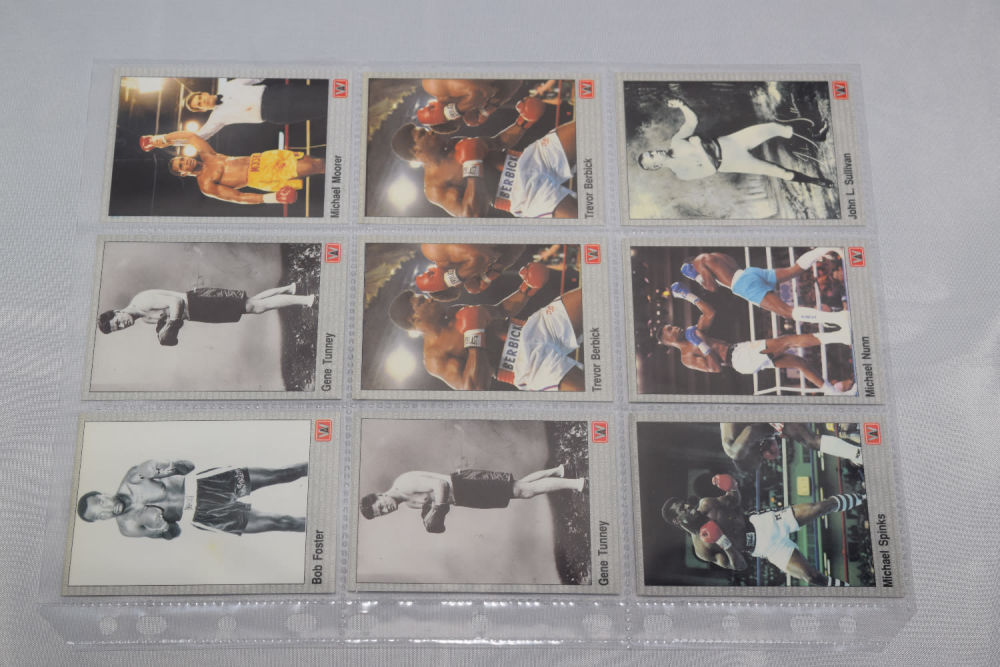 Lot 188: BOXING SPORTS CARDS