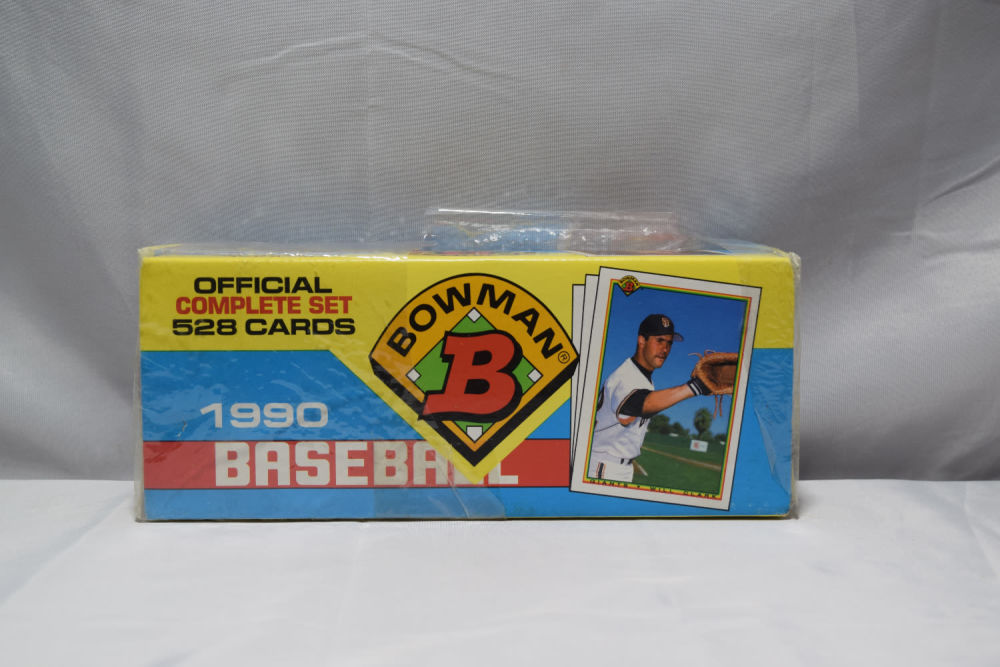 Lot 192: 1990 BASEBALL BOWMAN CARDS