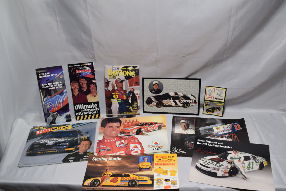 Lot 218: NASCAR COLLECTORS ITEMS
