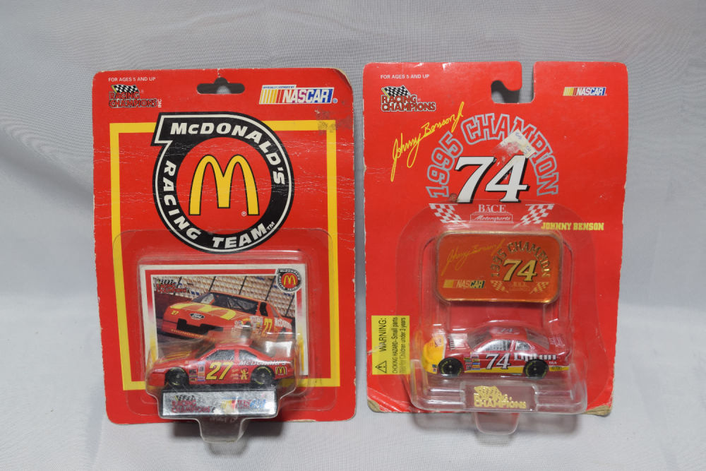 Lot 358: 2 MCDONALDS MATCHBOX CARDS