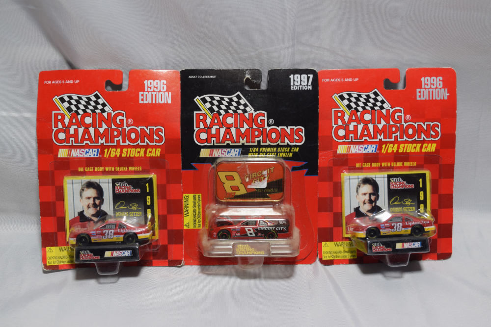 Lot 364: 1/64 STOCK CAR SET OF 3 DIE CAST