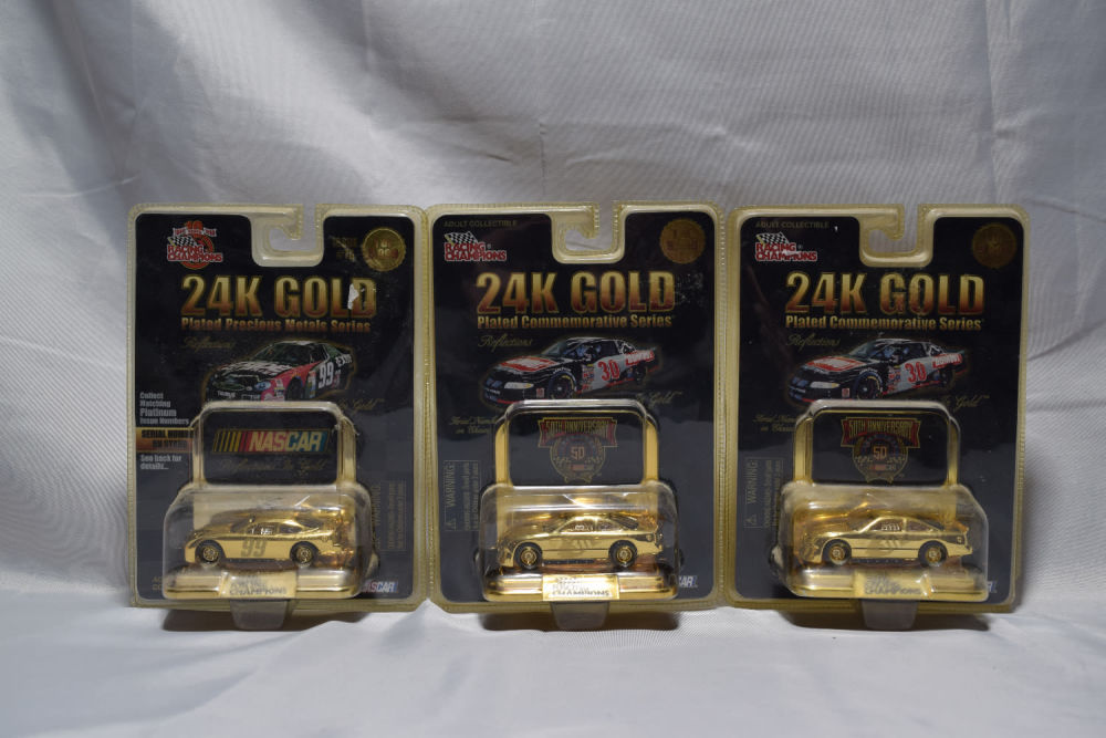Lot 392: 24K GOLD PLATED COMMEMORATIVE SERIES LOT OF 3