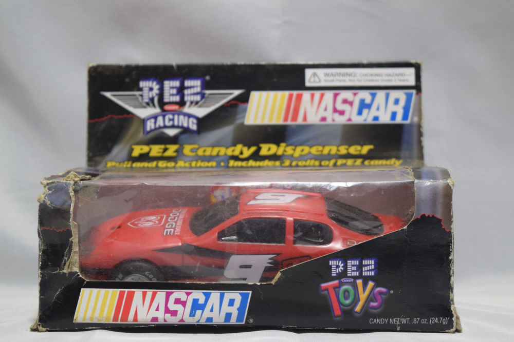 Lot 396: PEZ CANDY DISPENSER NASCAR